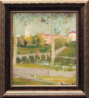 Васин Владимир Алексеевич. Мостик через Кашинку